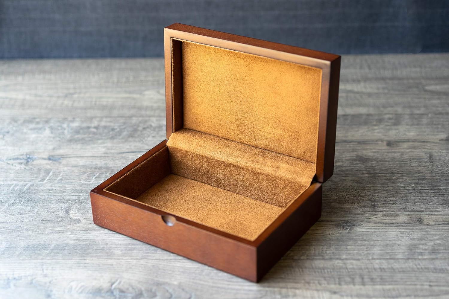Memory Keepsake Mementos Jewelry Wood Gift Box Chest – Vintage Brown