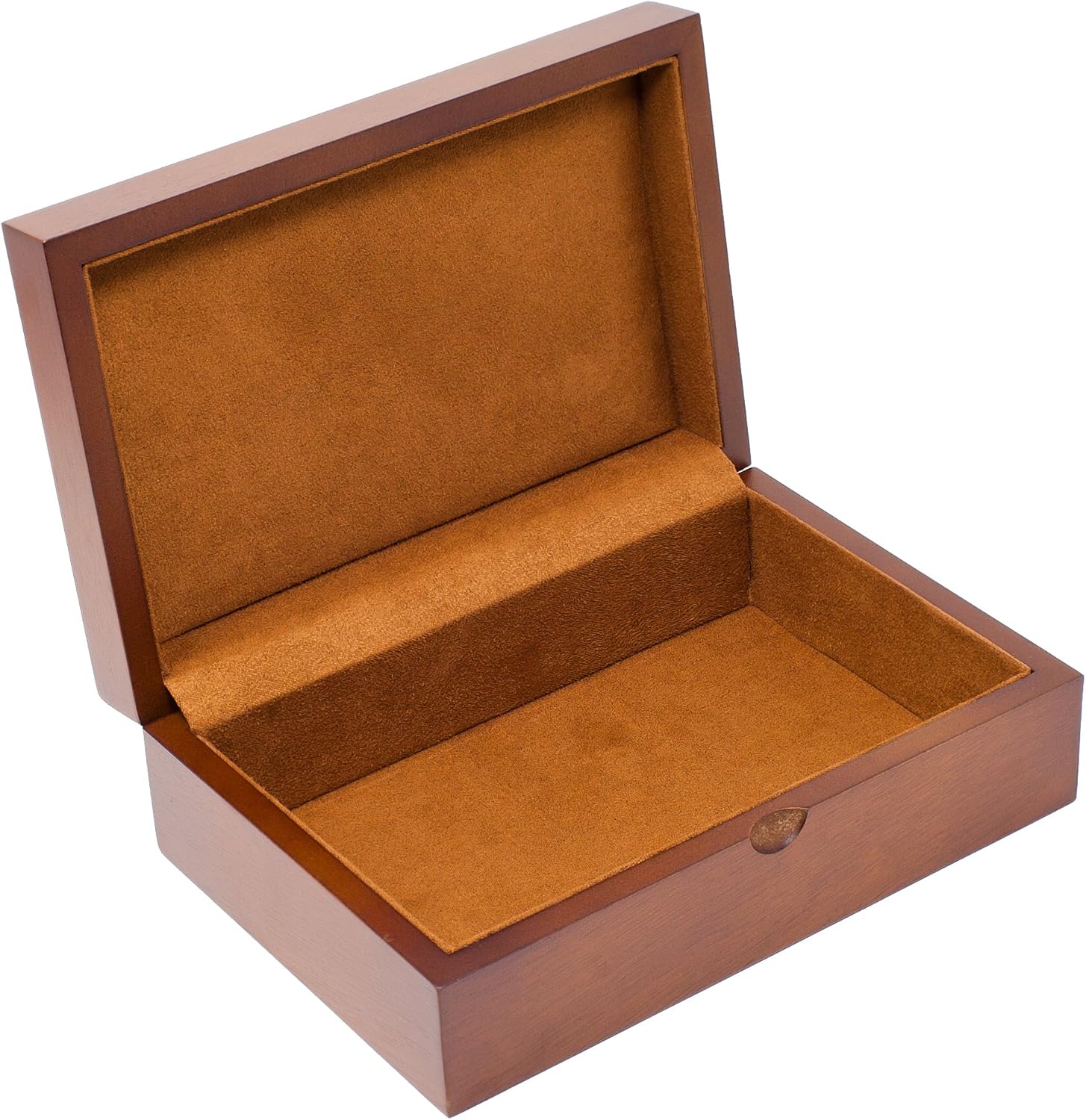 Memory Keepsake Mementos Jewelry Wood Gift Box Chest – Vintage Brown